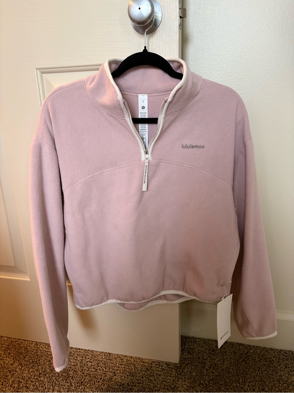 Lululemon Tumbled Fleece Half-Zip Jacket